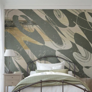 Fototapeta Premium Sand - Rytmizovaná abstrakcia - Abstrakcia, Moderné, Vo veku - 350x256 cm