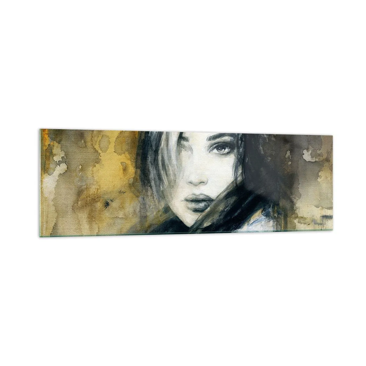 Obraz na skle - viac nevinná alebo zmyselná? - 160x50 cm
