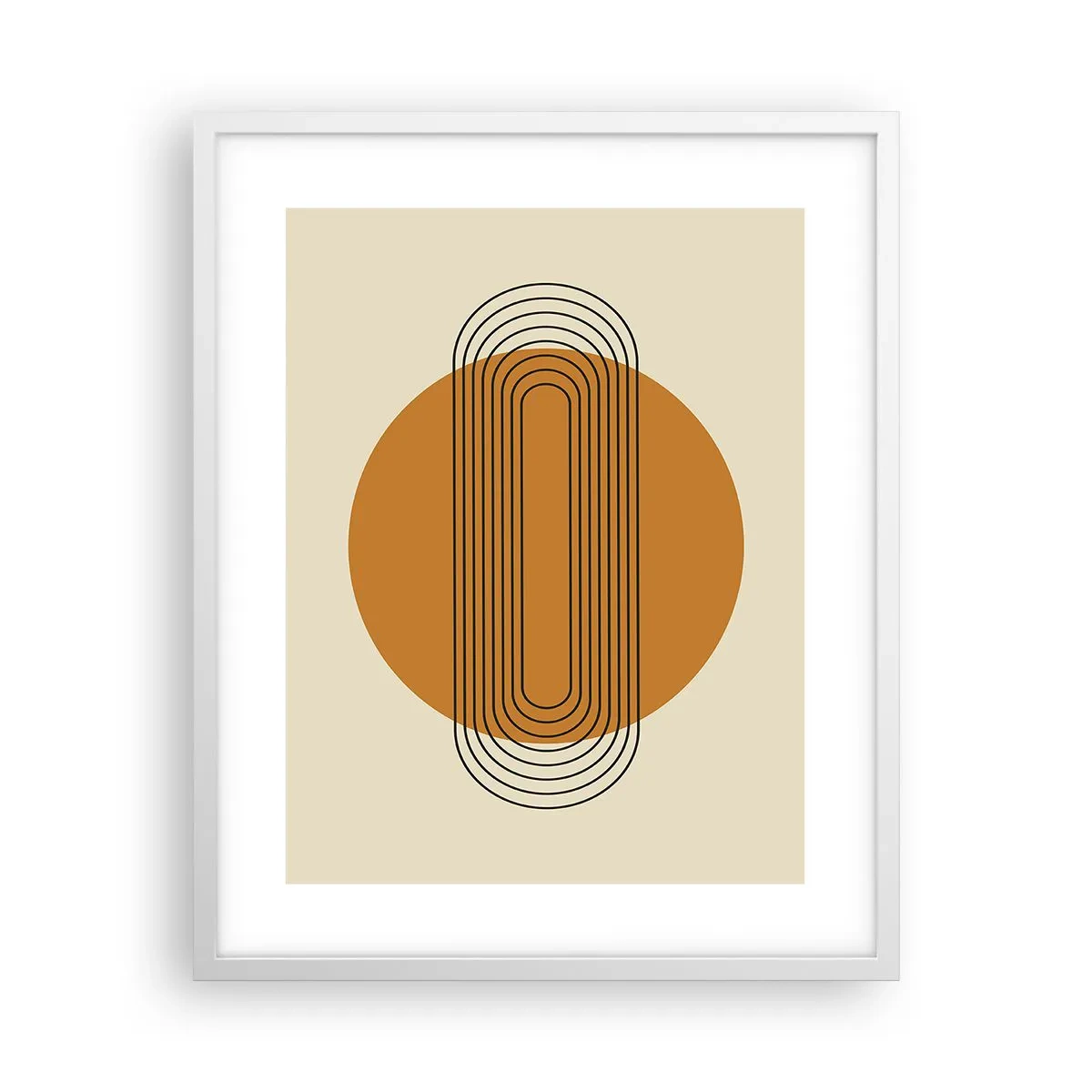 Plagát v bielom ráme - Dokonalý plán - 40x50 cm