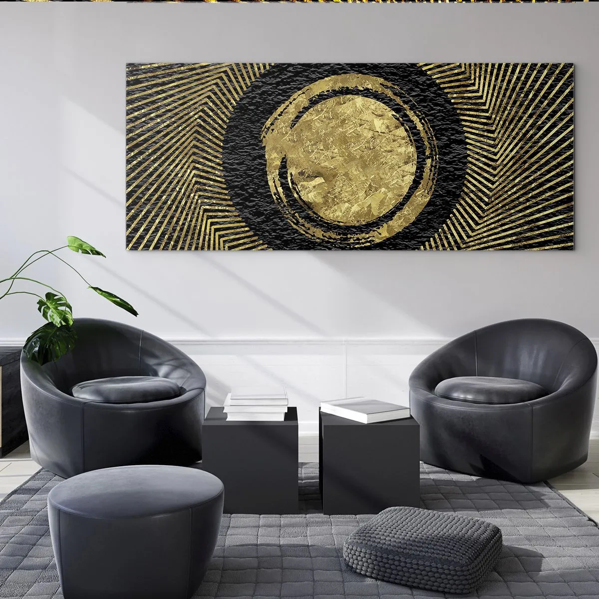 Obraz na skle - Glamour - 100x40 cm
