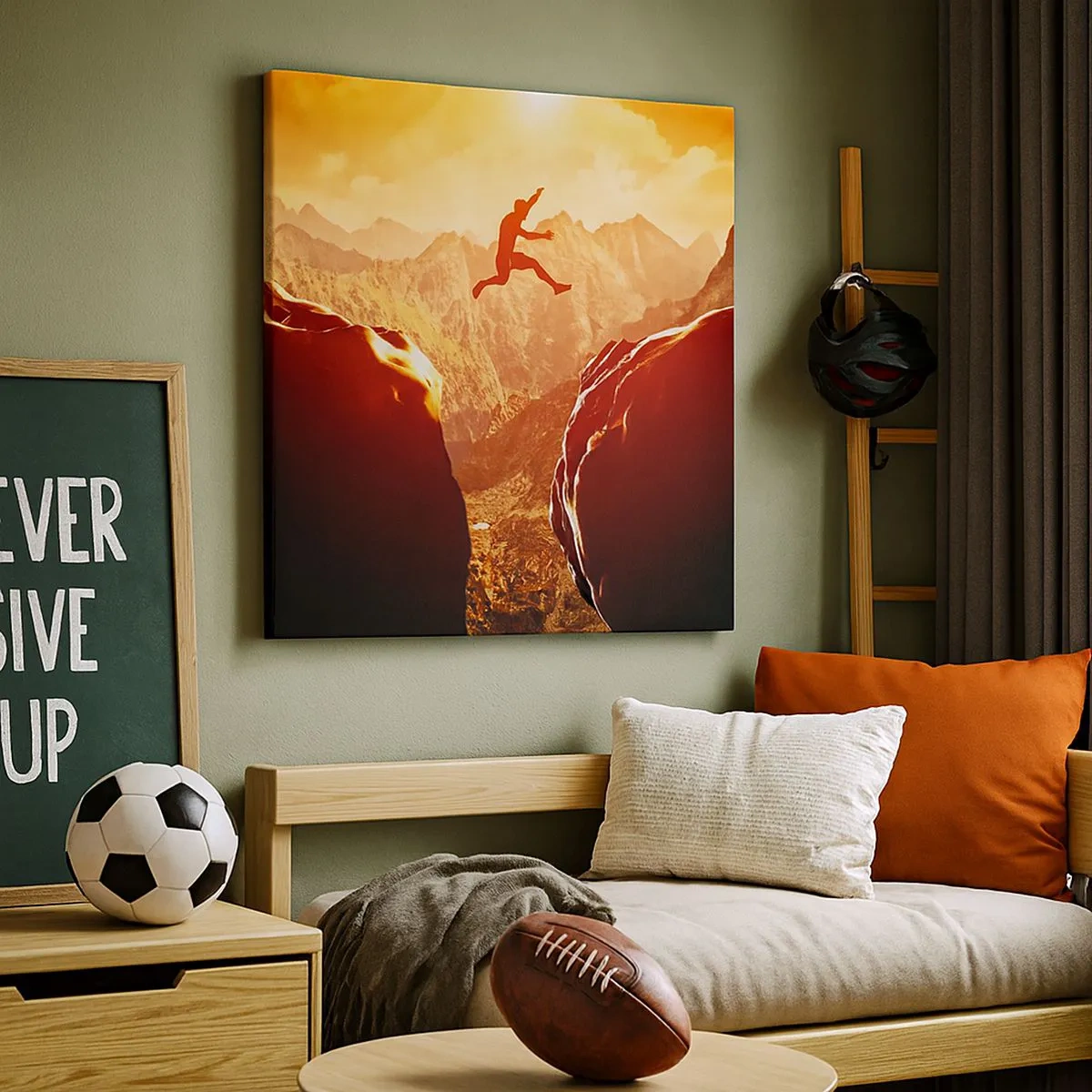 Obraz na plátne - Prekročením hraníc - 30x30 cm