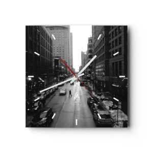 Nástenné hodiny - Ďalší deň, ako každý iný - 40x40 cm