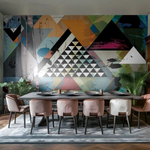 Fototapeta Standard Eco - Aké je to jednoduché - Abstrakcia, Kus, Grafika - 250x175 cm