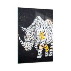 Obraz na skle - Neciteľnosť je mýtus - 50x70 cm