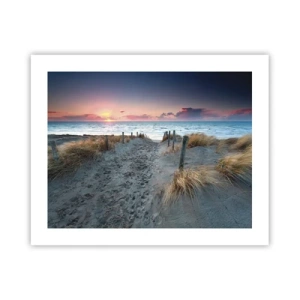 Plagát - Šiel by som s tebou na kraj světa… - 50x40 cm