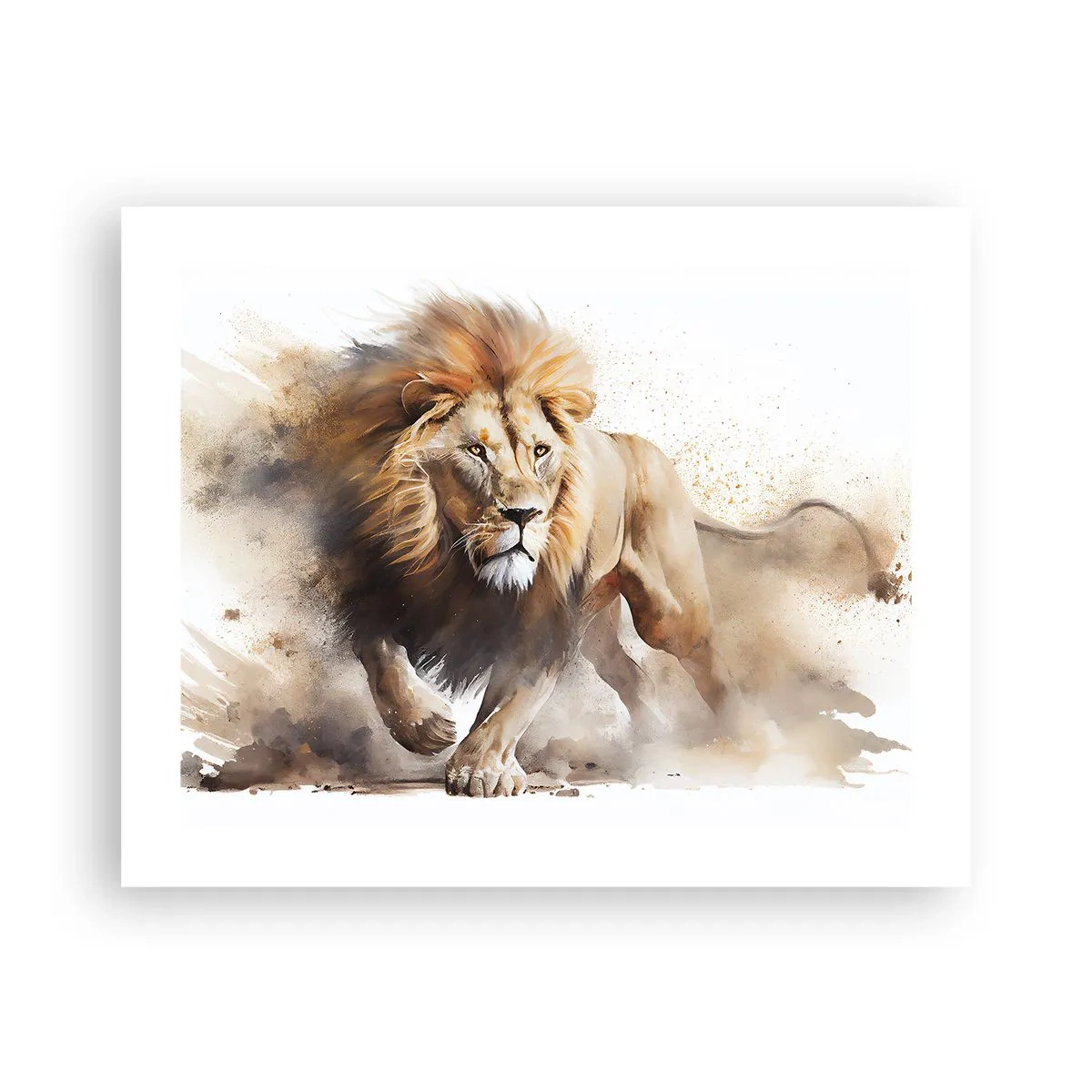 Plagát - Kráľ sa pohol - 50x40 cm
