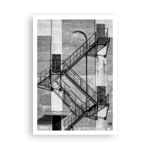 Plagát - Industriálny štýl - 70x100 cm
