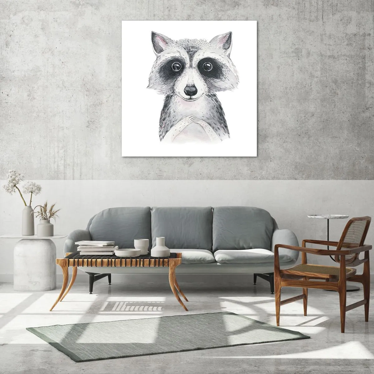 Obraz na skle - Chvíľa dojatia - 30x30 cm