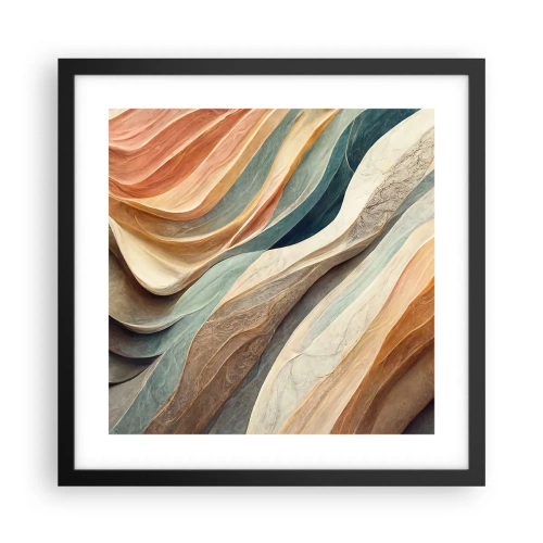 Plagát v čiernom ráme - Okamih pred zmenou - 40x40 cm