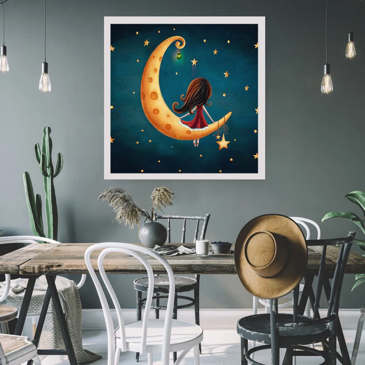 Plagát - Kedysi dávno… - 50x50 cm