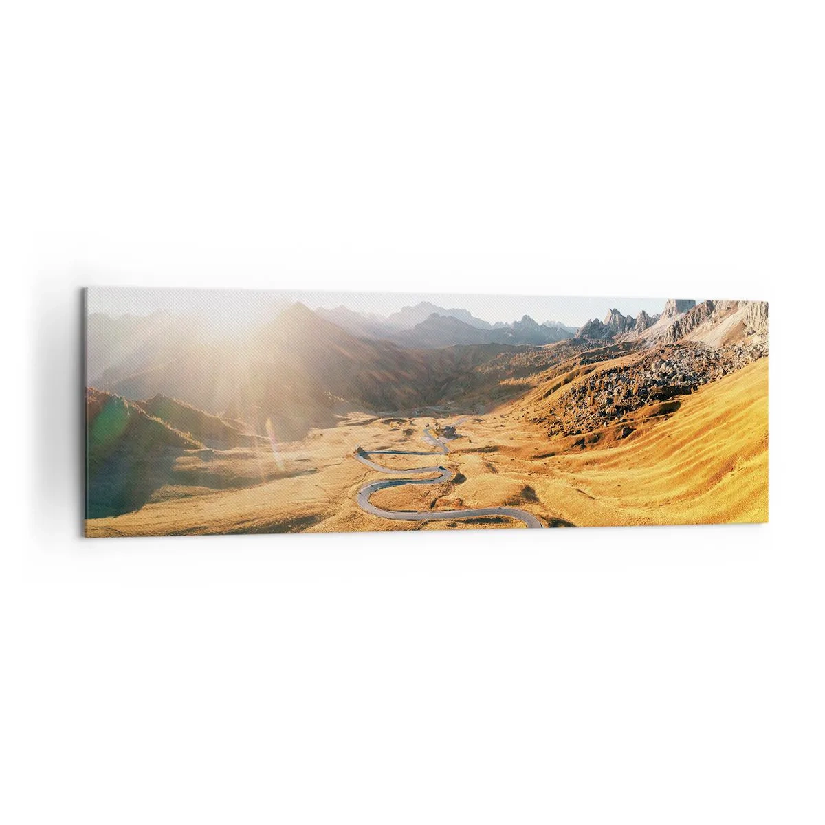 Obraz na plátne - V zlatom údolí - 160x50 cm
