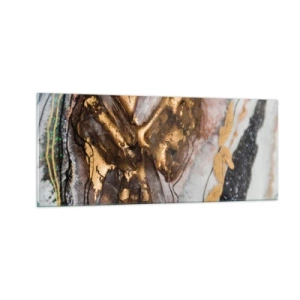 Obraz na skle - Prvok krajiny - 100x40 cm