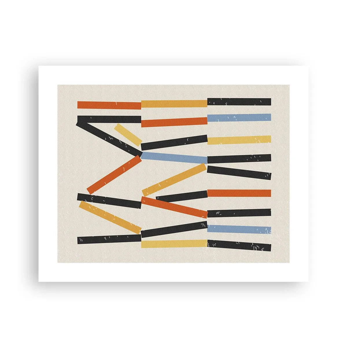 Plagát - Kompozícia na úrovni - 50x40 cm