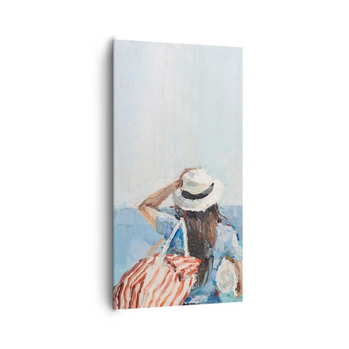 Obraz na plátne - Vitaj na dovolenke - 65x120 cm