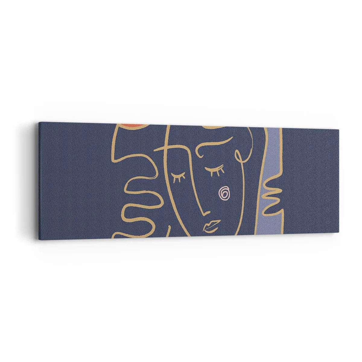 Obraz na plátne - V zádumčivosti - 90x30 cm