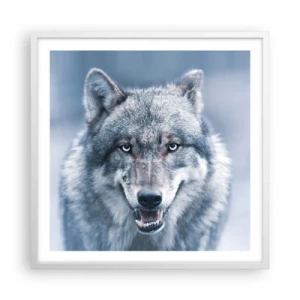 Plagát v bielom ráme - Prijmete túto výzvu? - 60x60 cm