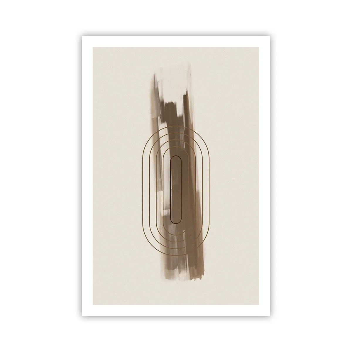 Plagát - Závan šedej - 61x91 cm
