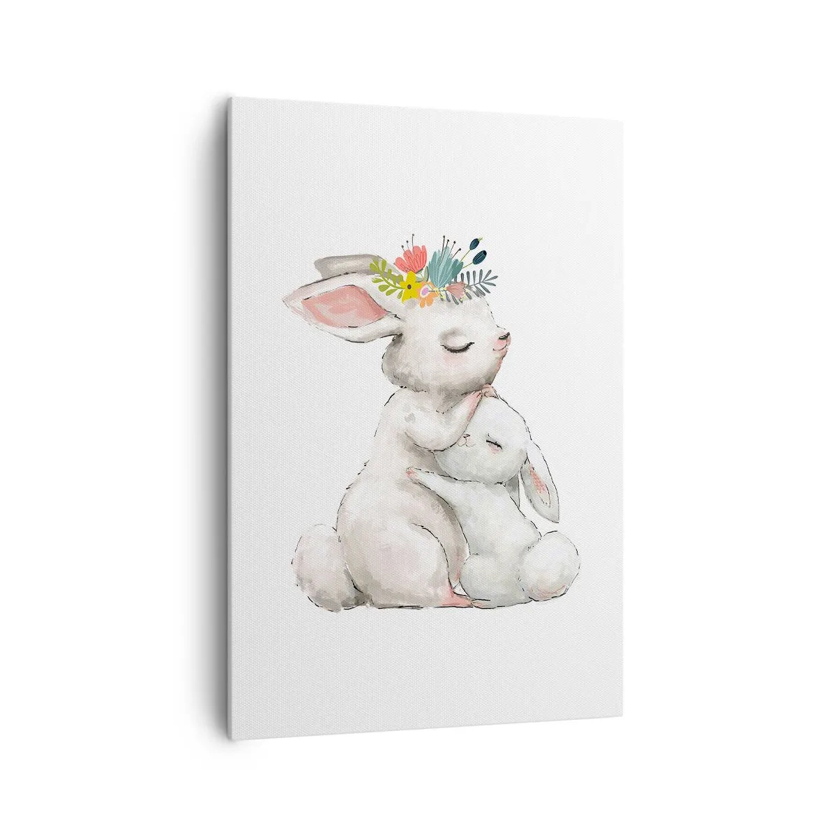 Obraz na plátne - Najlepšie je u mamy - 70x100 cm