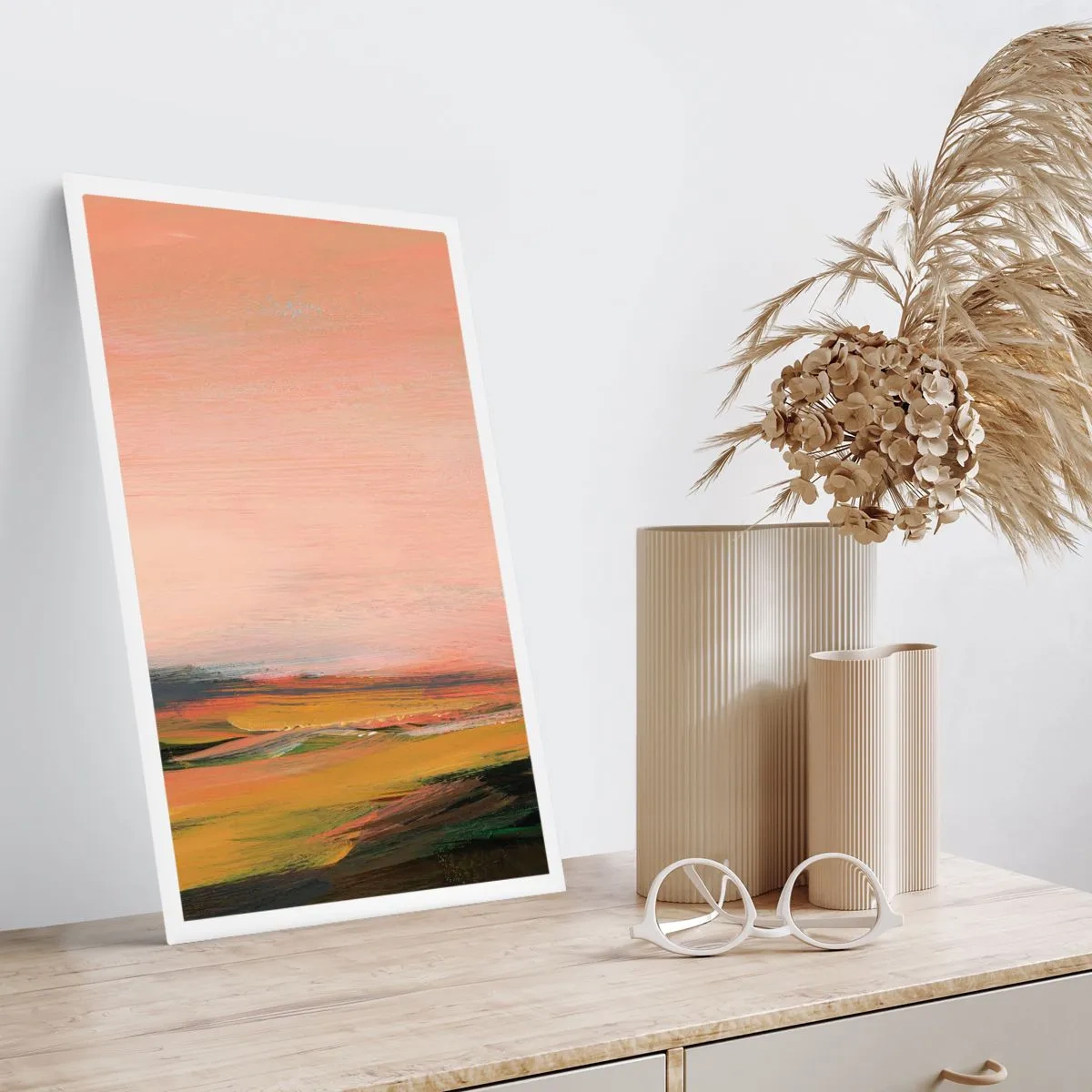 Plagát - V ružových tónoch - 70x100 cm