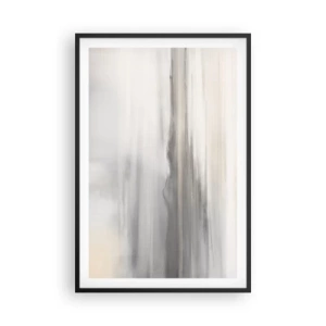 Plagát v čiernom ráme - Zamyslená diaľka - 61x91 cm