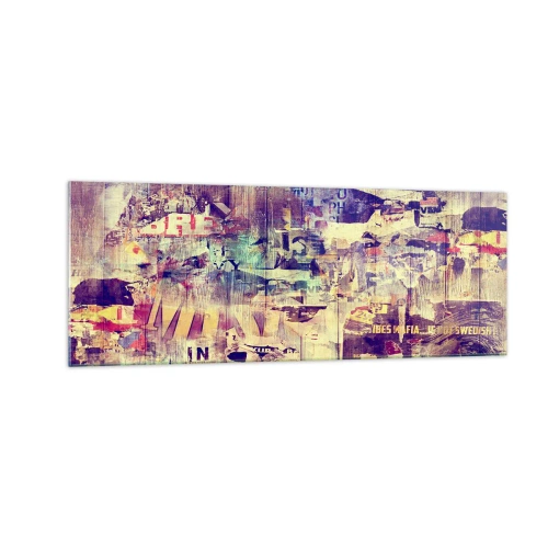 Obraz na skle - A toto zostane - 140x50 cm