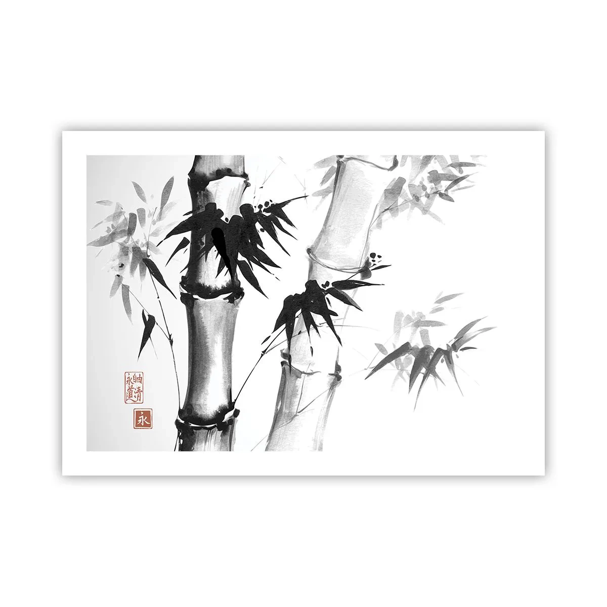 Plagát - Blízky záber na orient - 70x50 cm