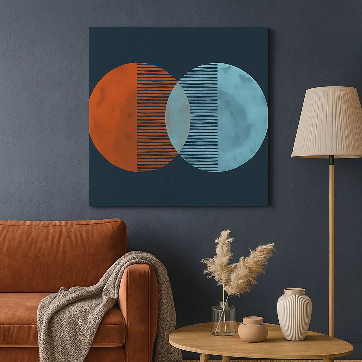 Obraz na plátne - Astronomická fantázia - 30x30 cm