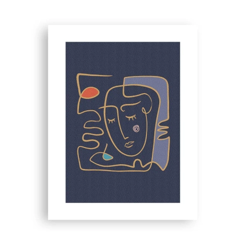 Plagát - V zádumčivosti - 30x40 cm