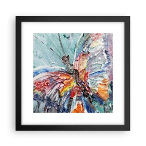 Plagát v čiernom ráme - Namaľovaný prírodou - 30x30 cm