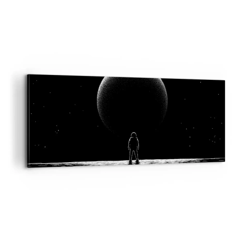 Obraz na plátne - Tvári v tvár - 100x40 cm