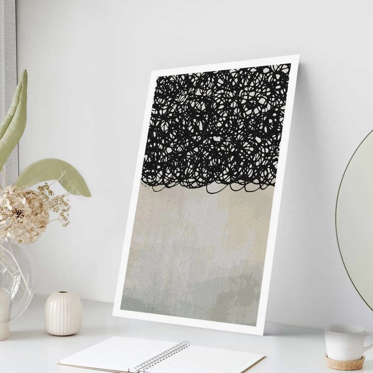 Plagát - Víriace abstrakcie - 30x40 cm