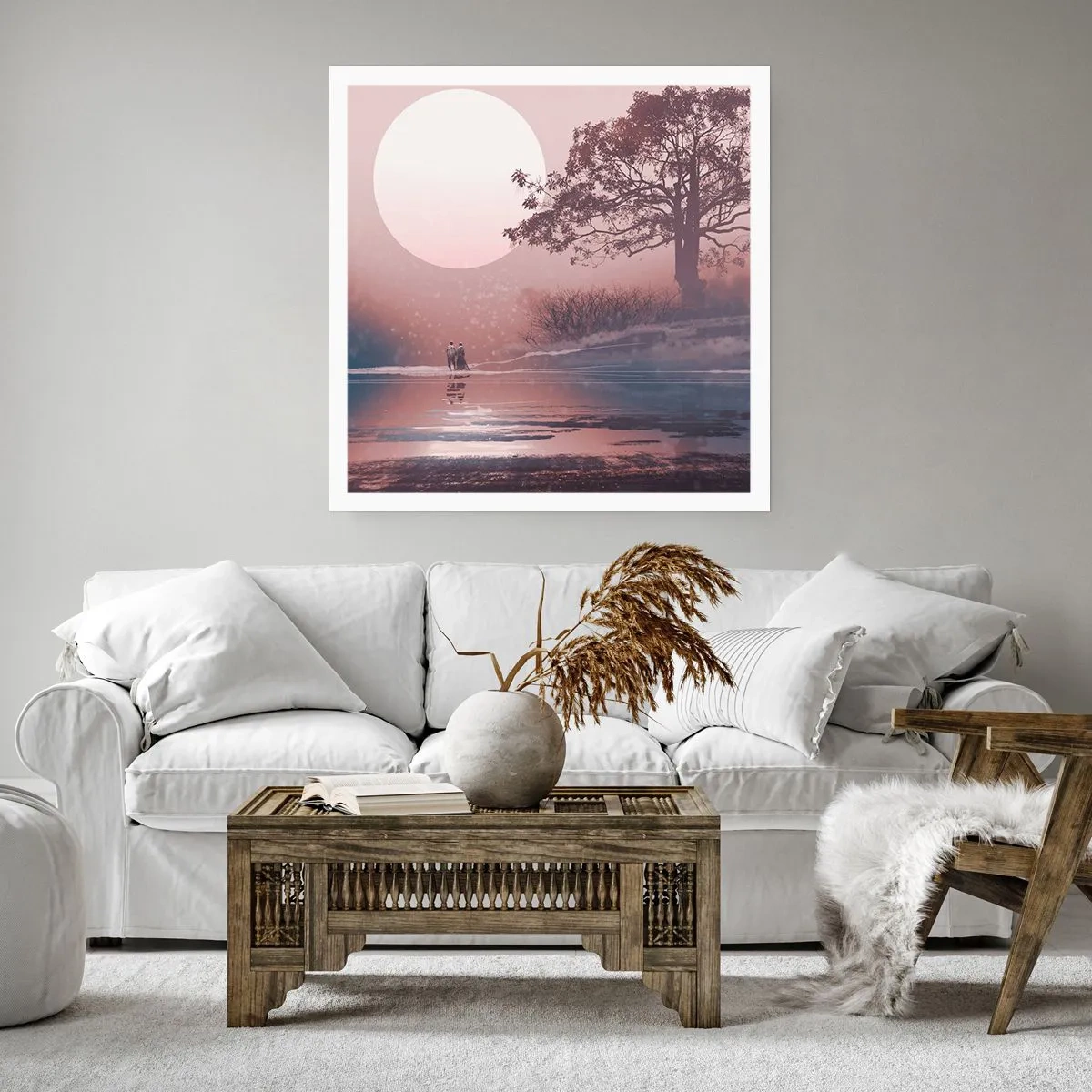 Plagát - Nočné zázraky - 60x60 cm