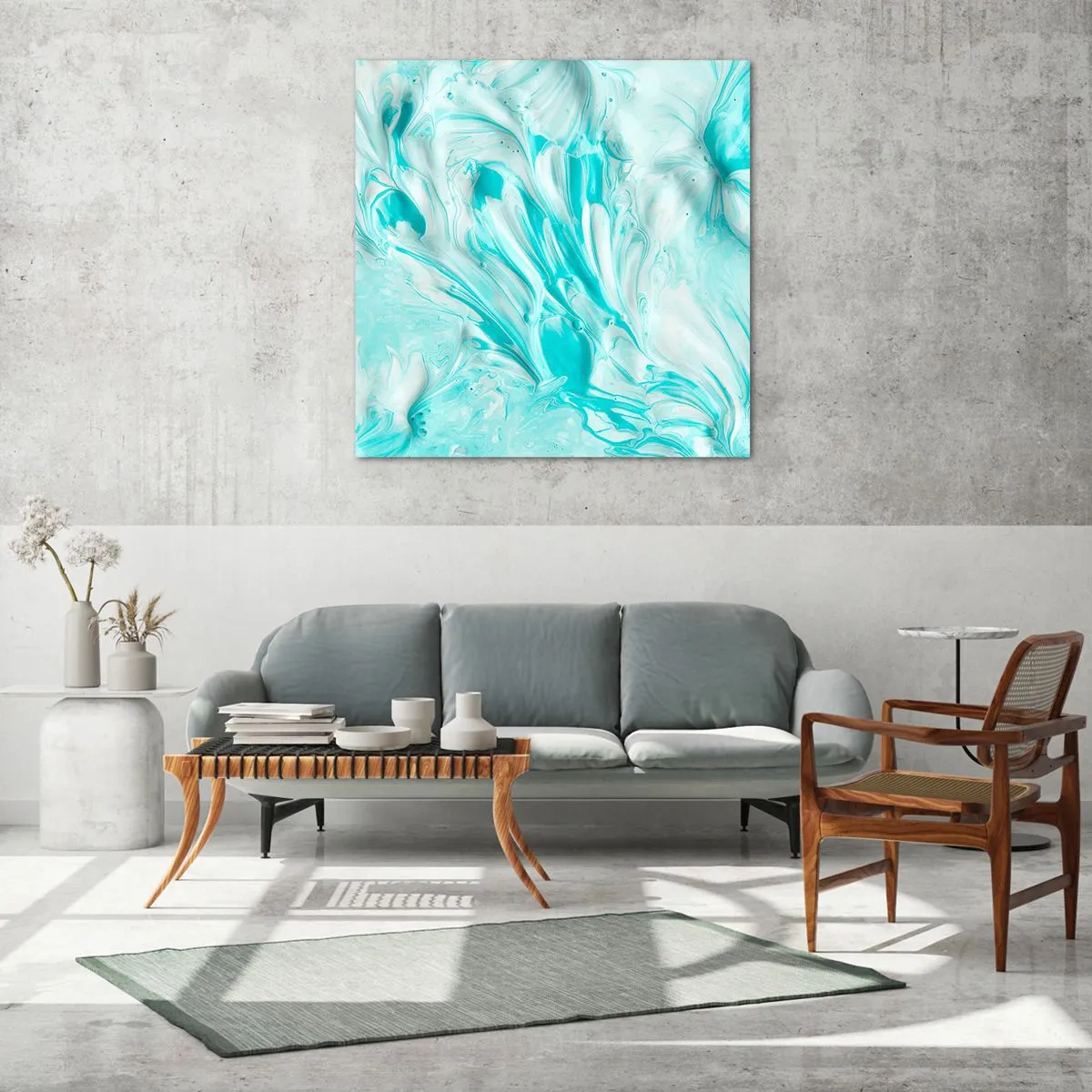 Obraz na skle - Navždy spolu - 70x70 cm