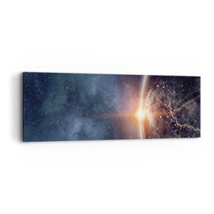 Obraz na plátne - V novej perspektíve - 90x30 cm