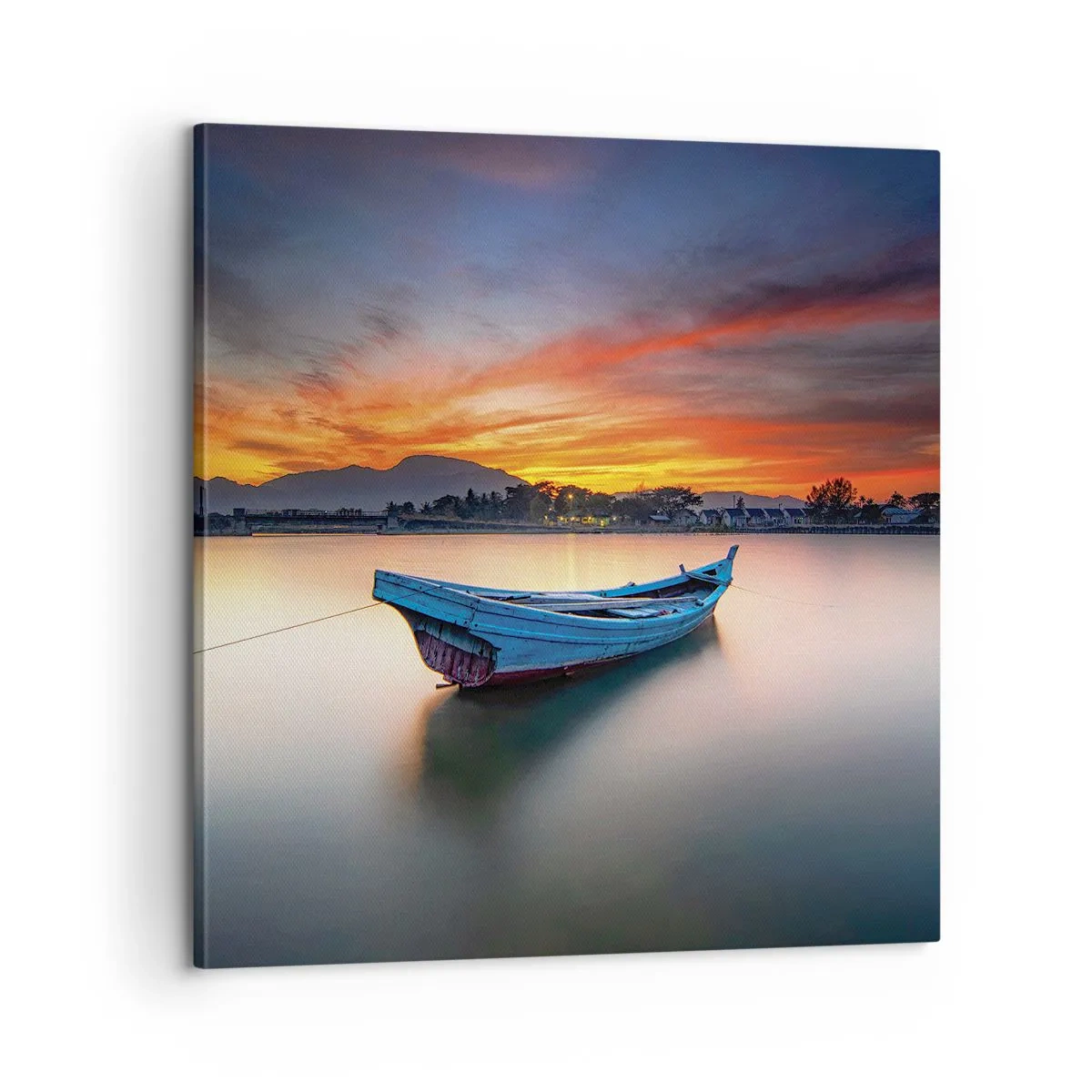 Obraz na plátne - Blíži sa dobrá noc - 60x60 cm