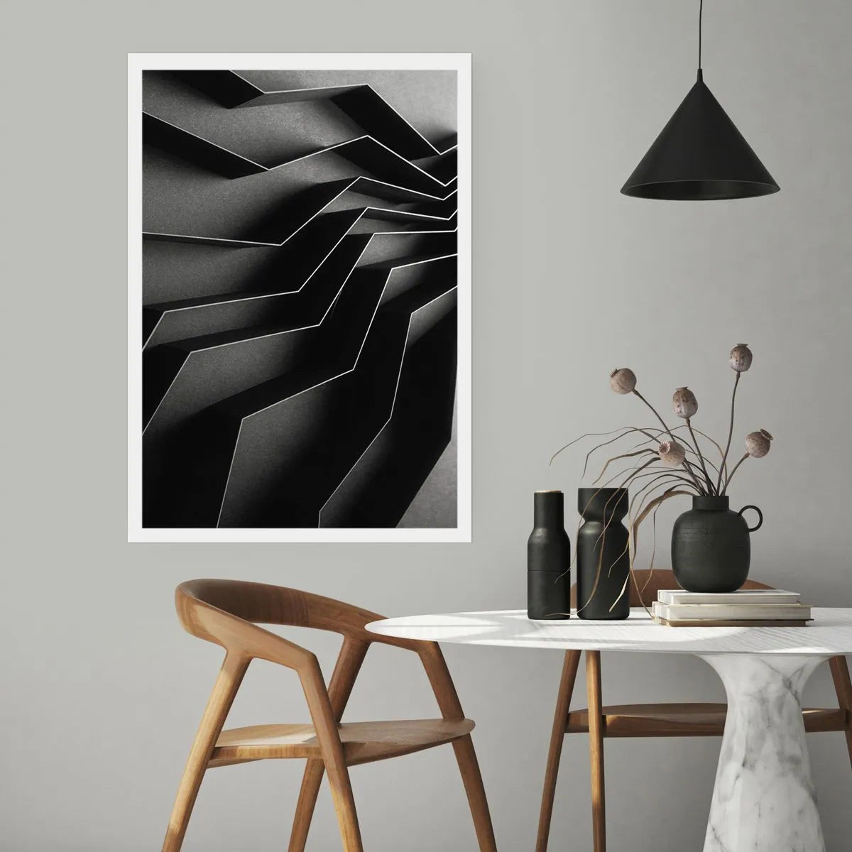 Plagát - Priestorový poriadok - 50x70 cm