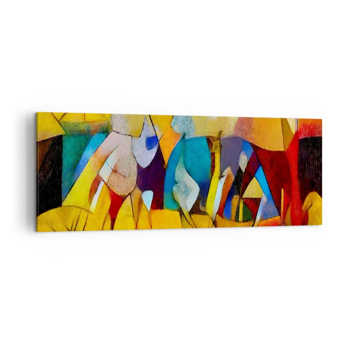 Obraz na plátne - Slnko - život - radosť - 140x50 cm