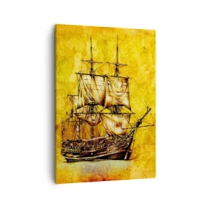 Obraz na plátne - Smer Tortuga! - 50x70 cm