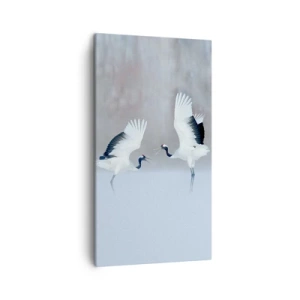 Obraz na plátne - Tanec v hmle - 45x80 cm