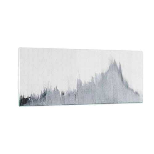 Obraz na skle - Tajomný záznam - 100x40 cm