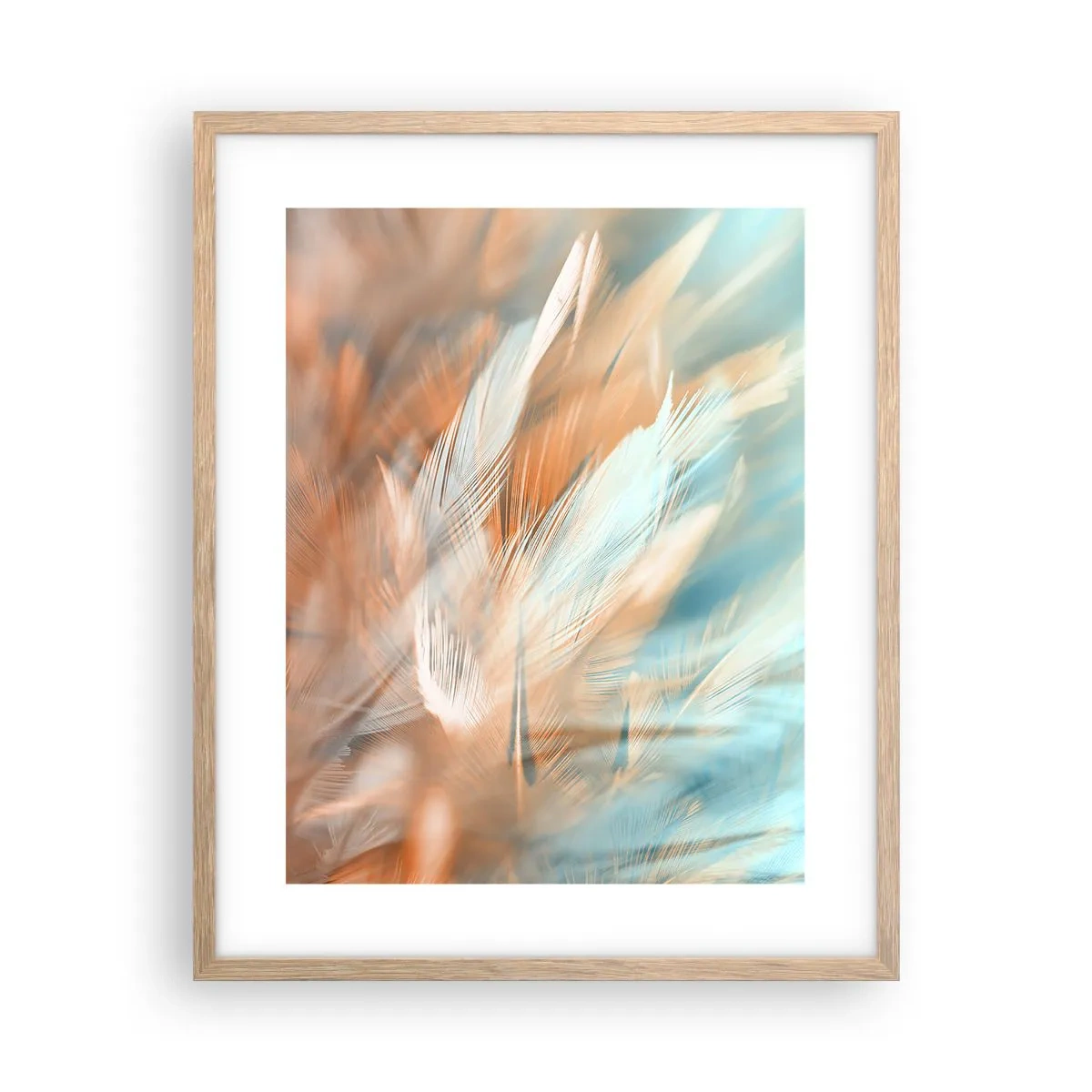 Plagát v ráme zo svetlého duba - V krajine nehy - 40x50 cm