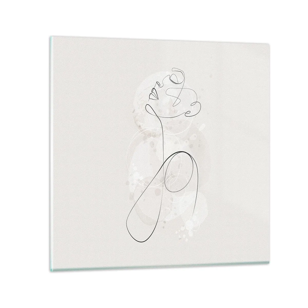 Obraz na skle - Špirála krásy - 60x60 cm