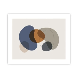 Plagát - Kvapky farieb - 50x40 cm