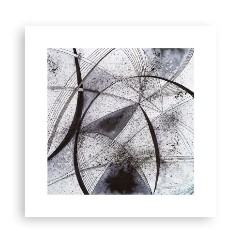 Plagát - Futuristická fantázia - 30x30 cm