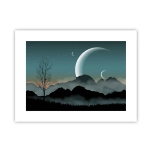 Plagát - Karneval hviezdnej noci - 40x30 cm