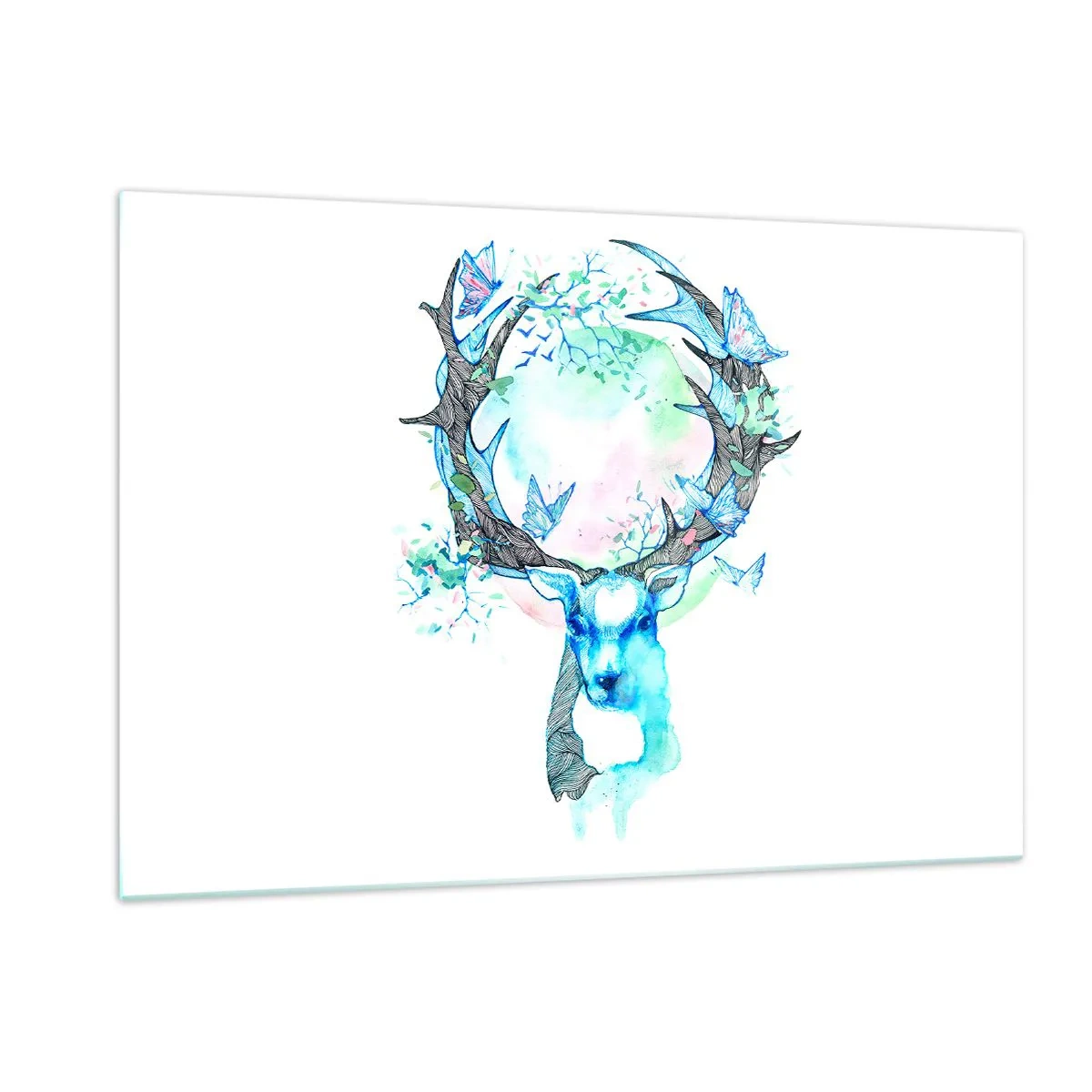 Obraz na skle - Sila a jemnosť prírody - 120x80 cm