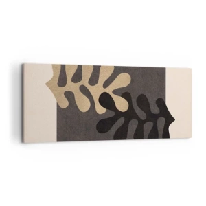 Obraz na plátne - Neprítomnosť a doplnenie - 100x40 cm