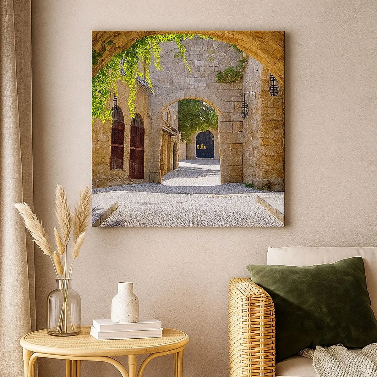 Obraz na plátne - Čoskoro sa objaví družina - 30x30 cm