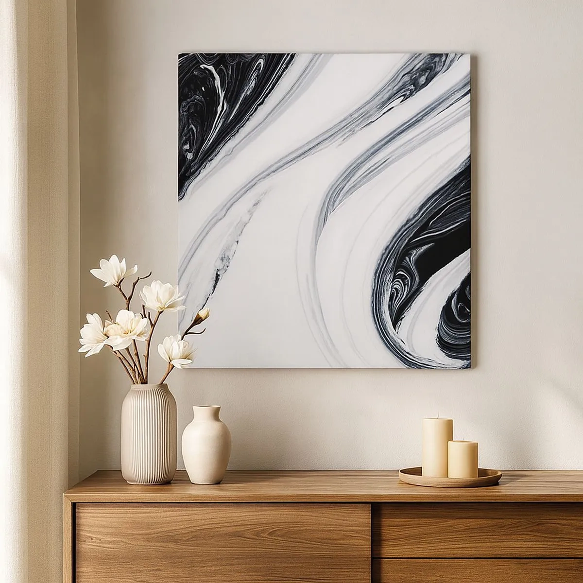 Obraz na plátne - Spojenie protikladov - 30x30 cm