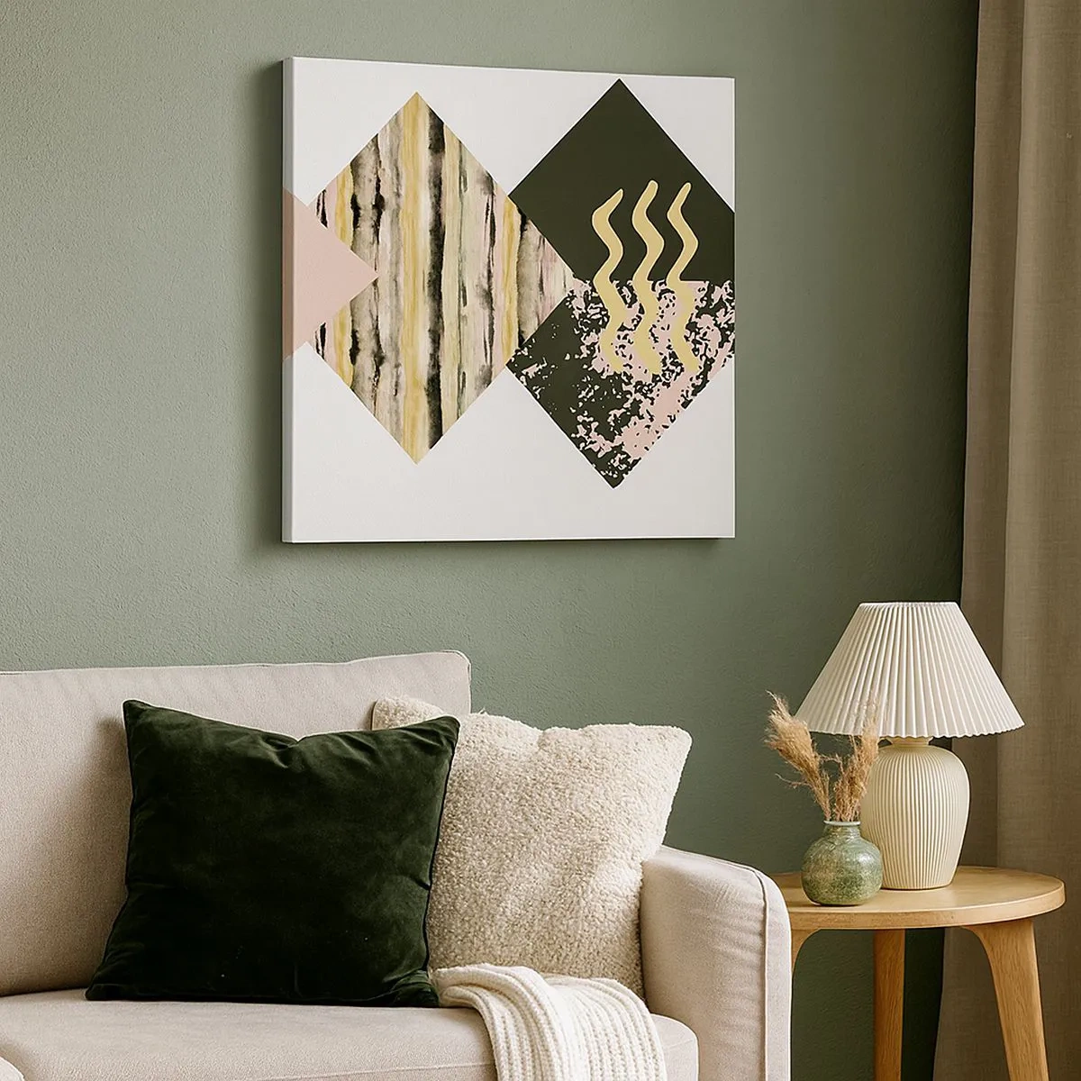 Obraz na plátne - Nie je to tak jednoduché - 30x30 cm